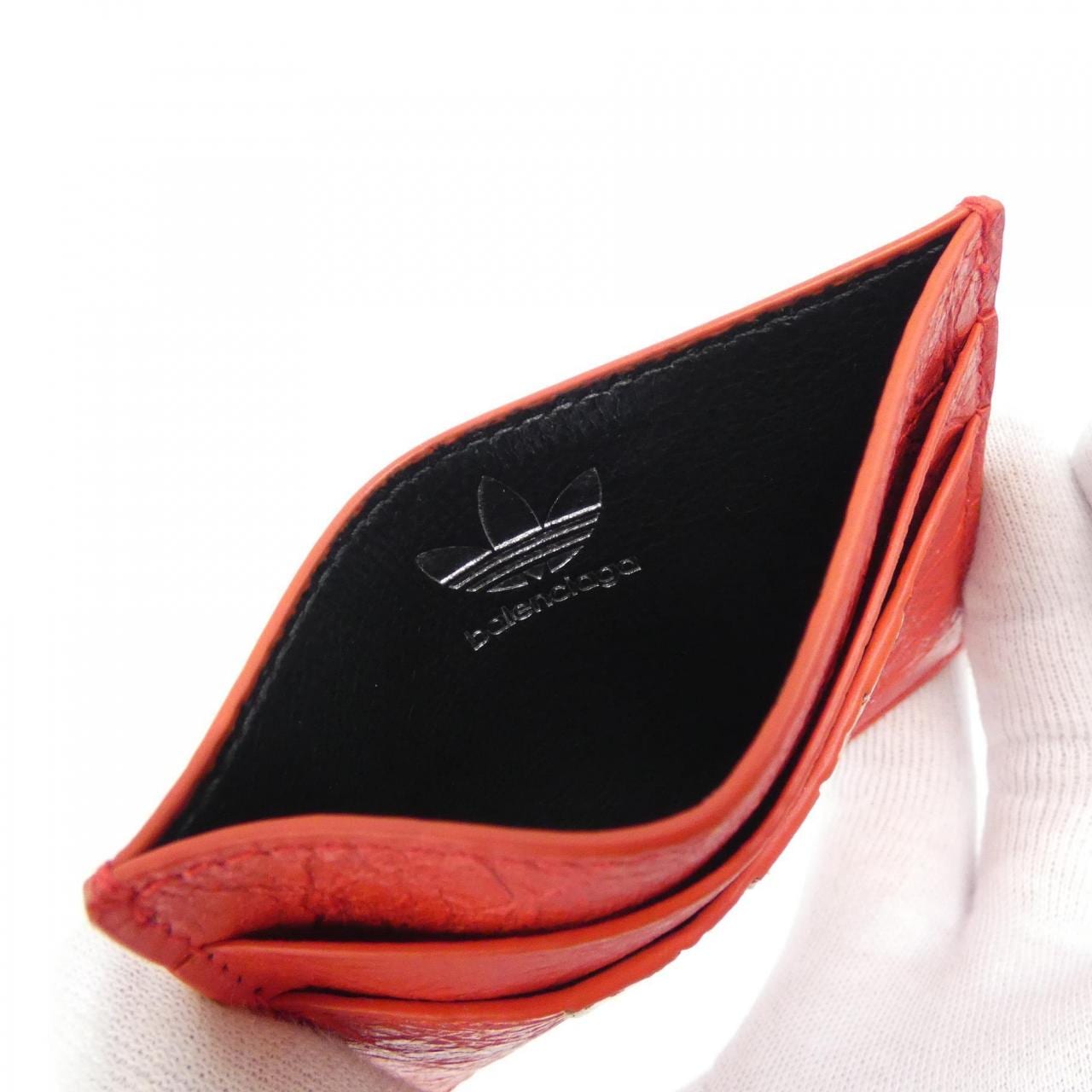 BALENCIAGA 721895 210M6 Card Case Leather 5
