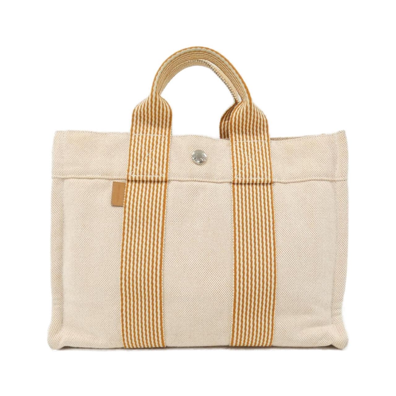 HERMES 102017M Tote Canvas