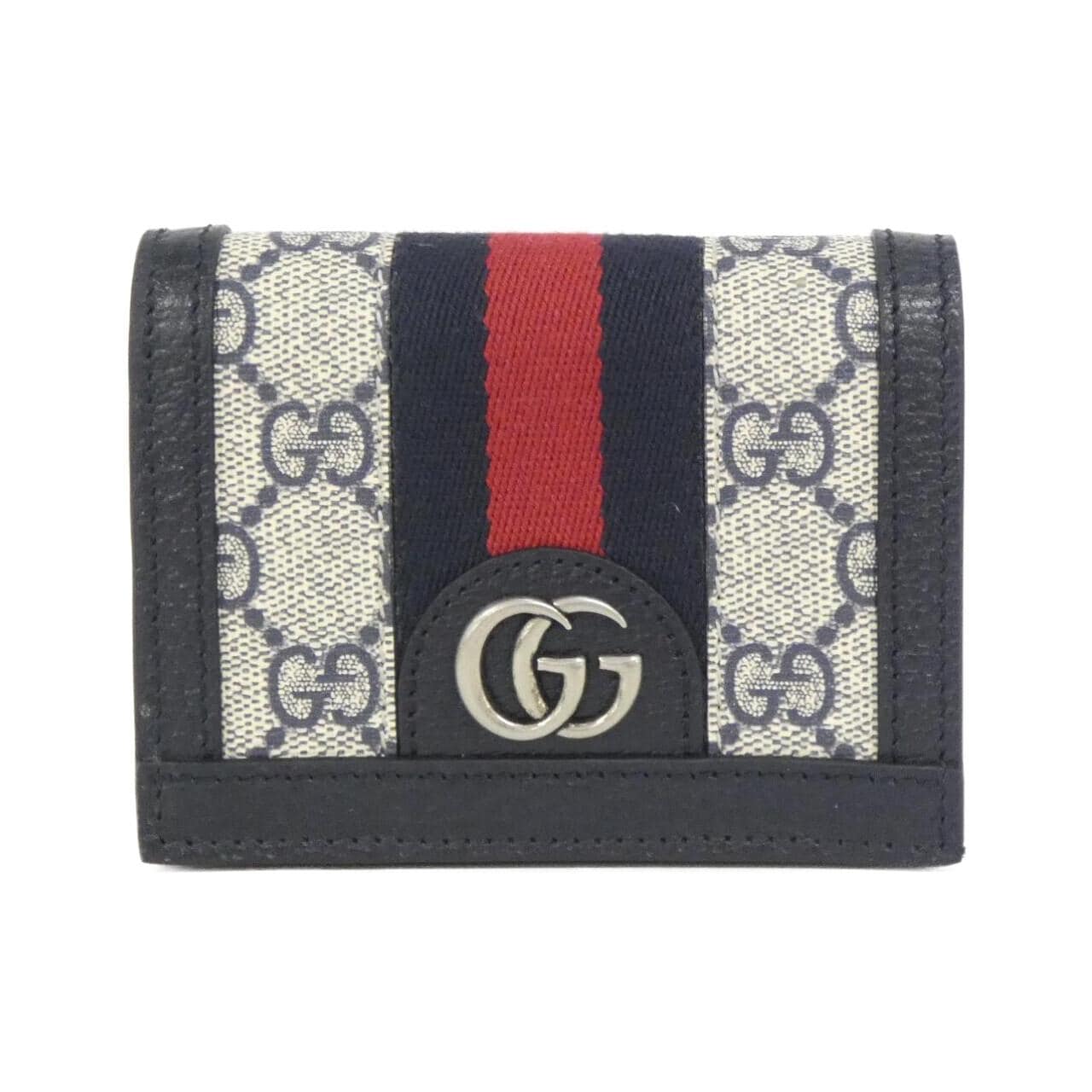 GUCCI 523155 96IWN 銀包 帆布