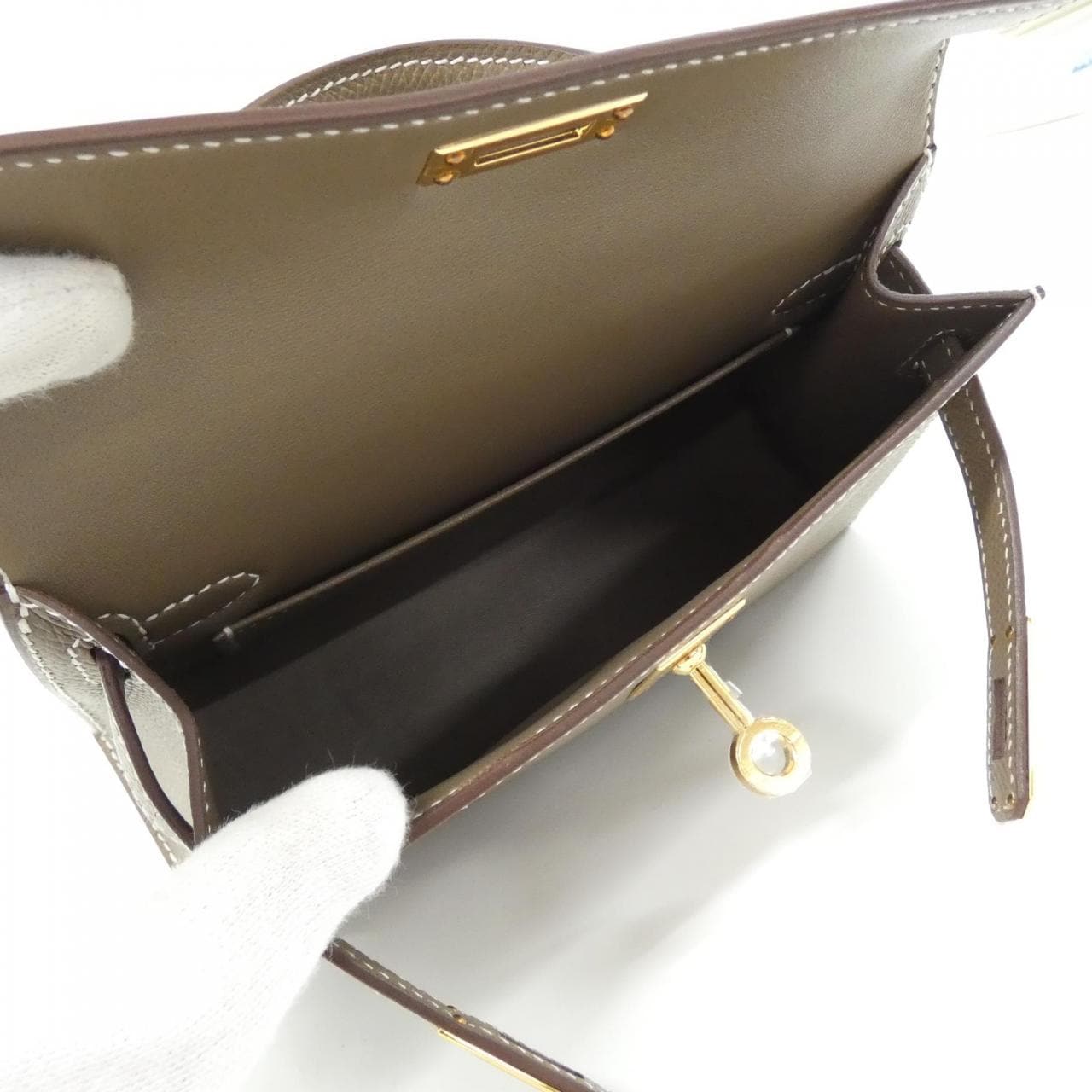 HERMES Kelly 071302CC 手提包 Epsom 5
