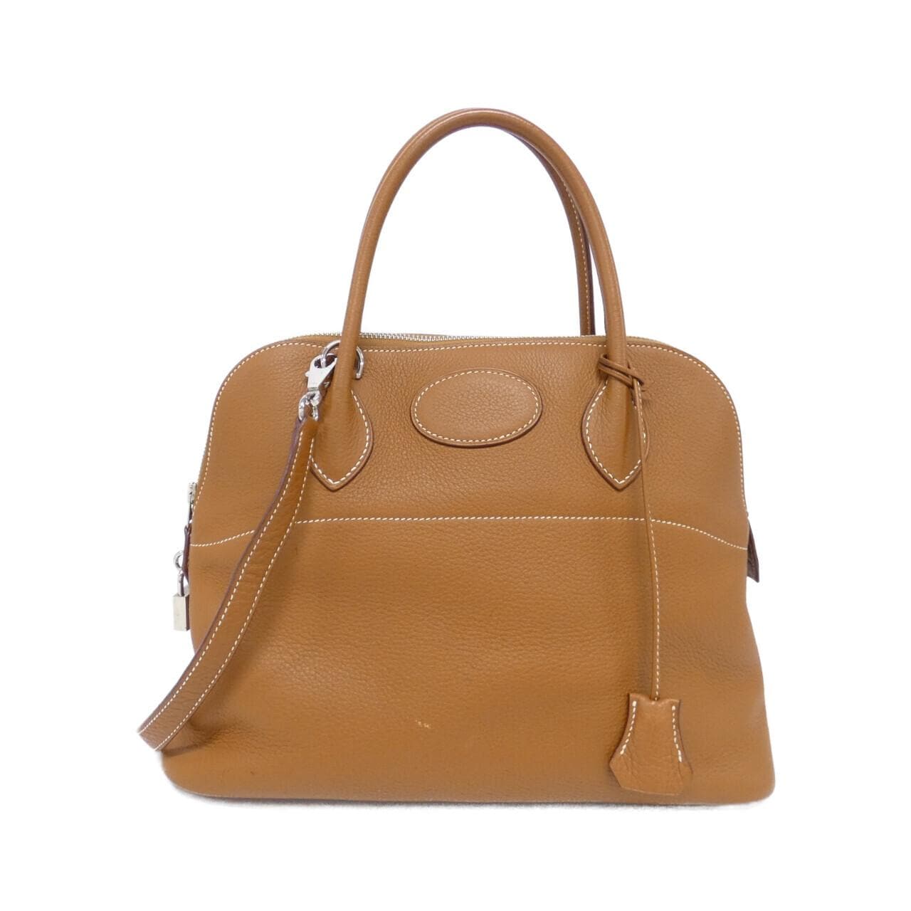HERMES Bolide 073419CK Handbag Clemence