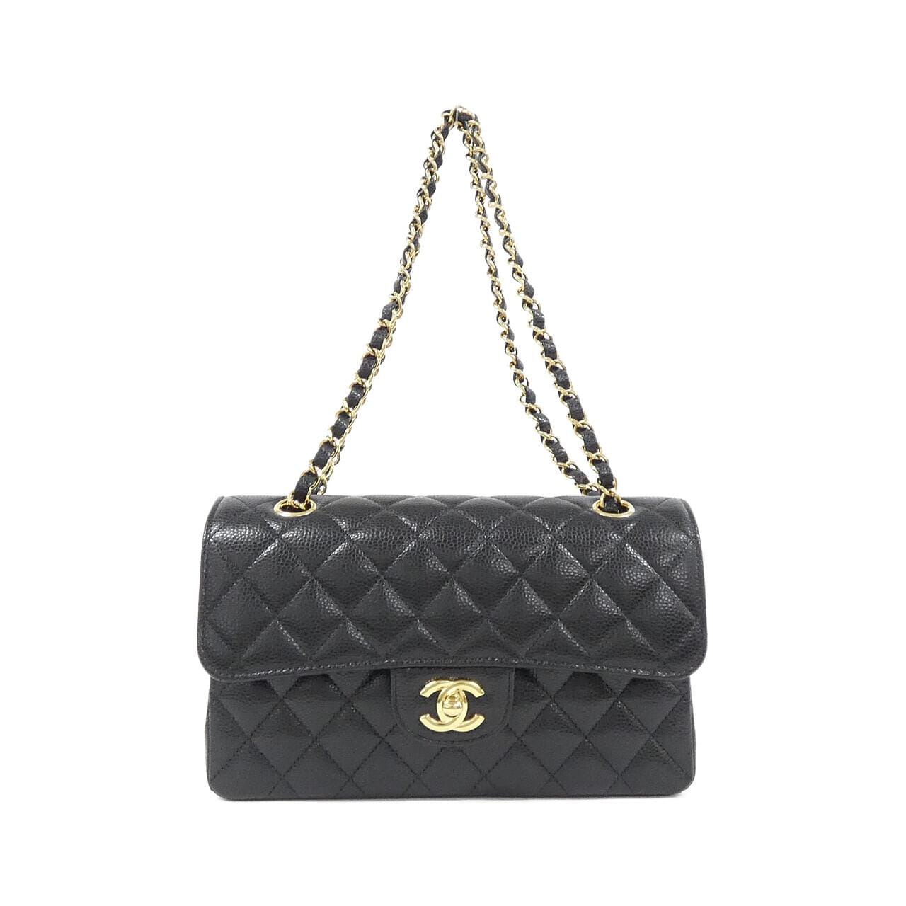 CHANEL Matelasse 1113 Shoulder Grained Calfskin