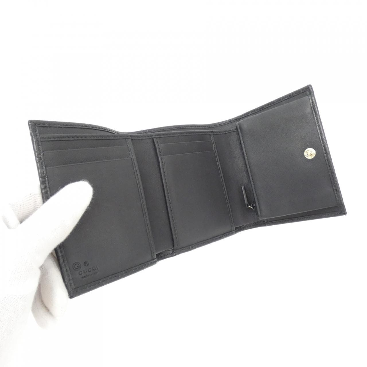 GUCCI 510317 BMJ1G 銀包 皮革 5