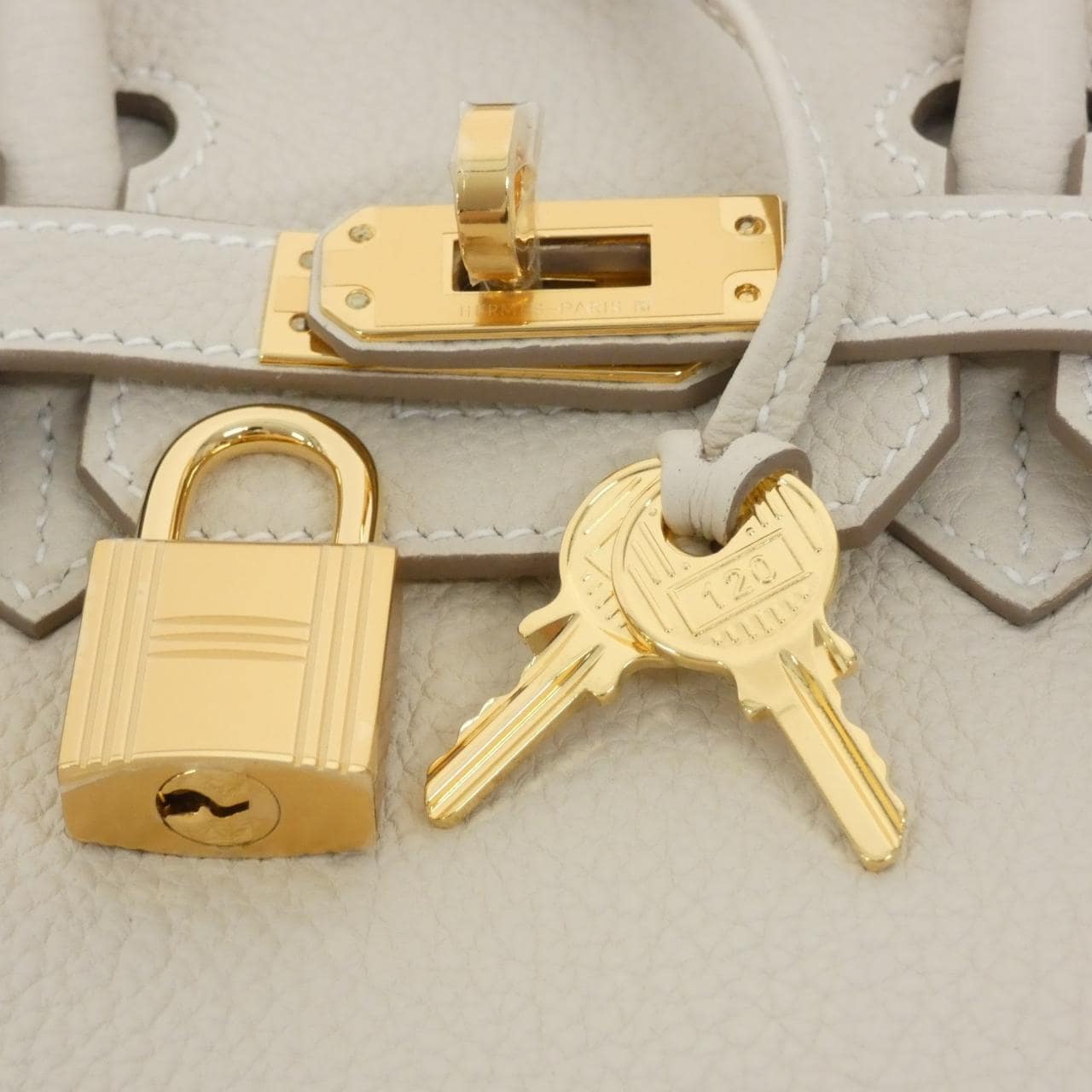 HERMES Birkin 041344CC Handbag Togo 4