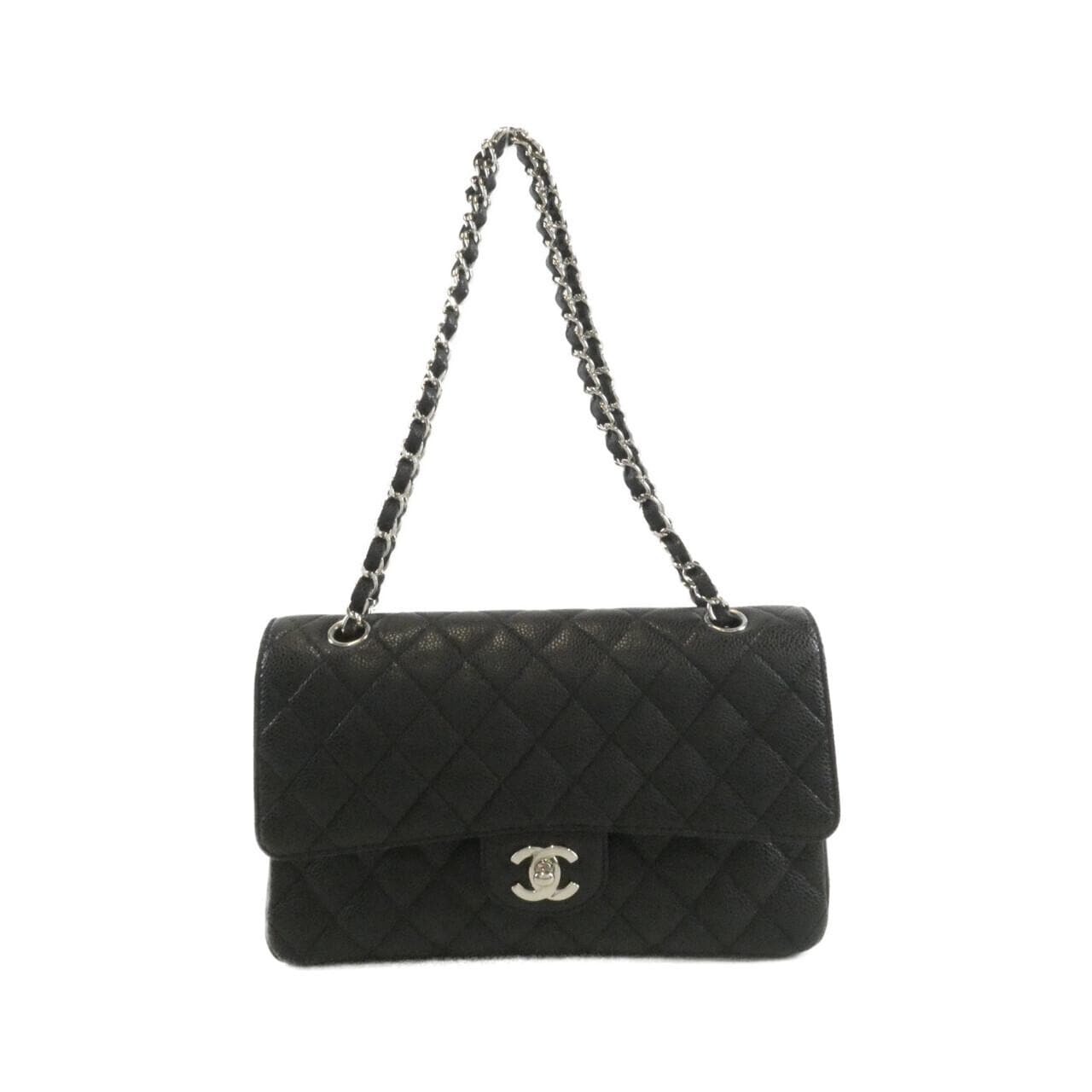 CHANEL Matelasse 1112 Shoulder Grained Calfskin