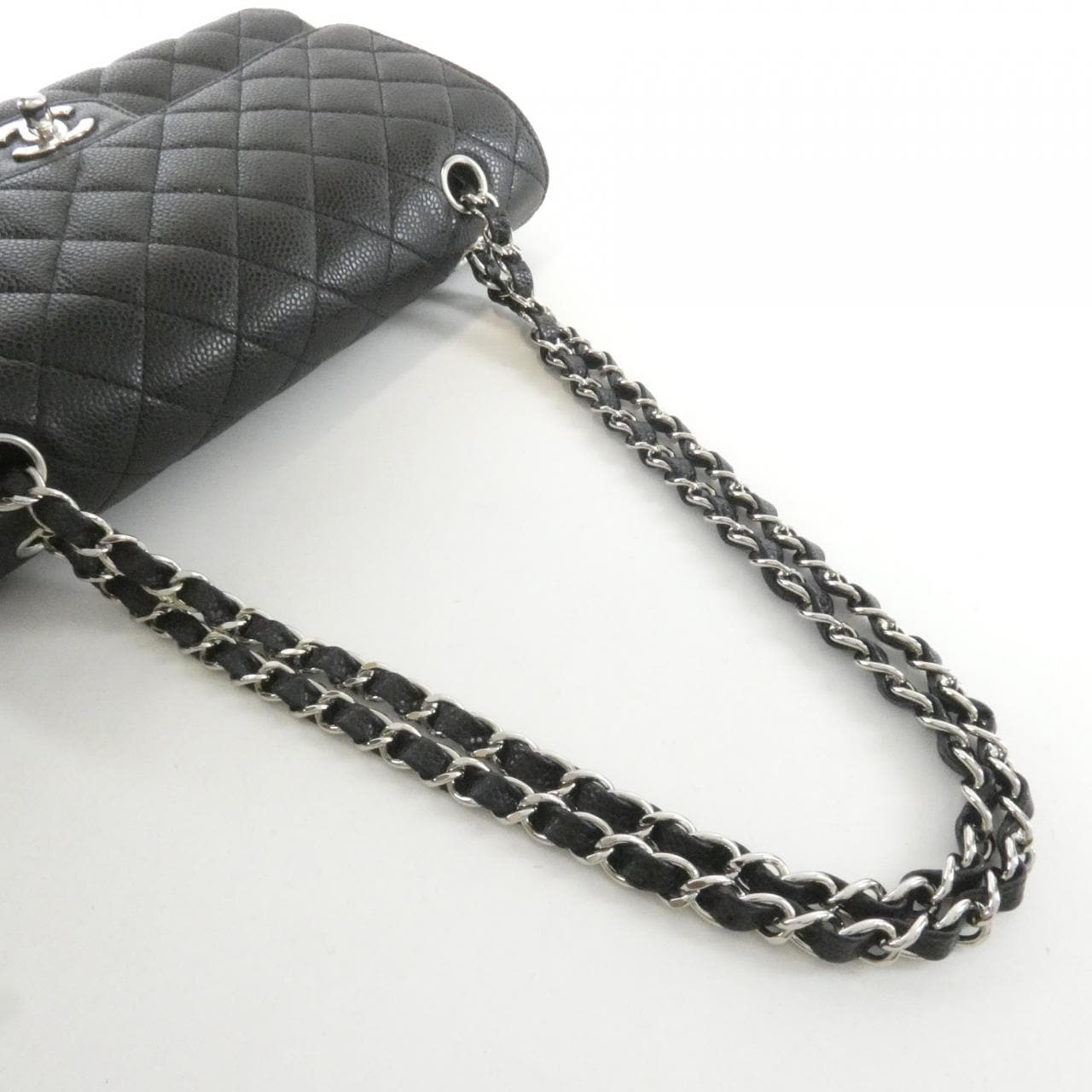 CHANEL Matelasse 1112 Shoulder Grained Calfskin 4
