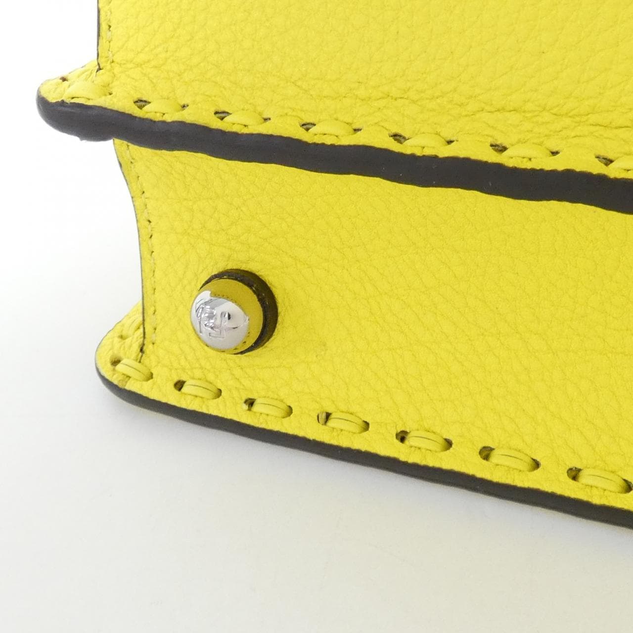 FENDI Peekaboo 8BN335 ARBB Handbag Leather 2