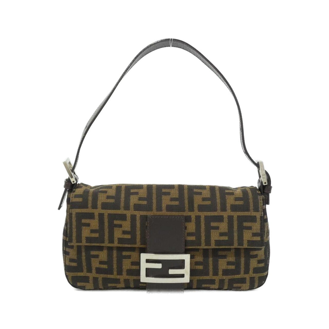 FENDI Baguette 26424 Shoulder Canvas