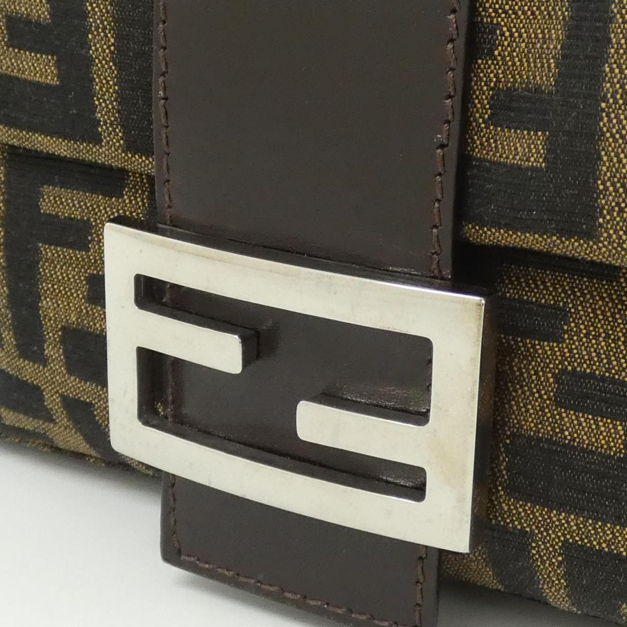 FENDI Baguette 26424 Shoulder Canvas 4