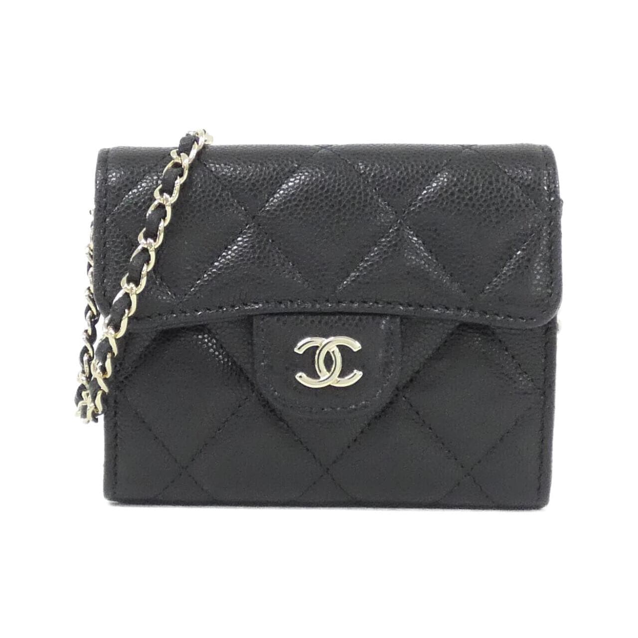 CHANEL Timeless Classic AP0238 Card Case Grained Calfskin