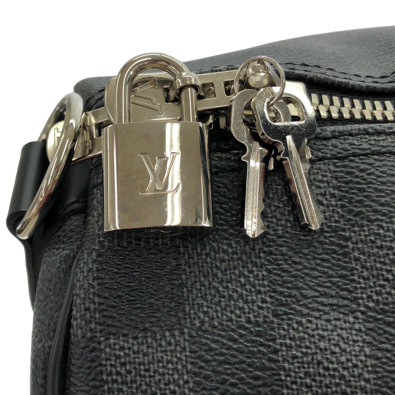 LOUIS VUITTON Keepall N41418 Boston Damier 4