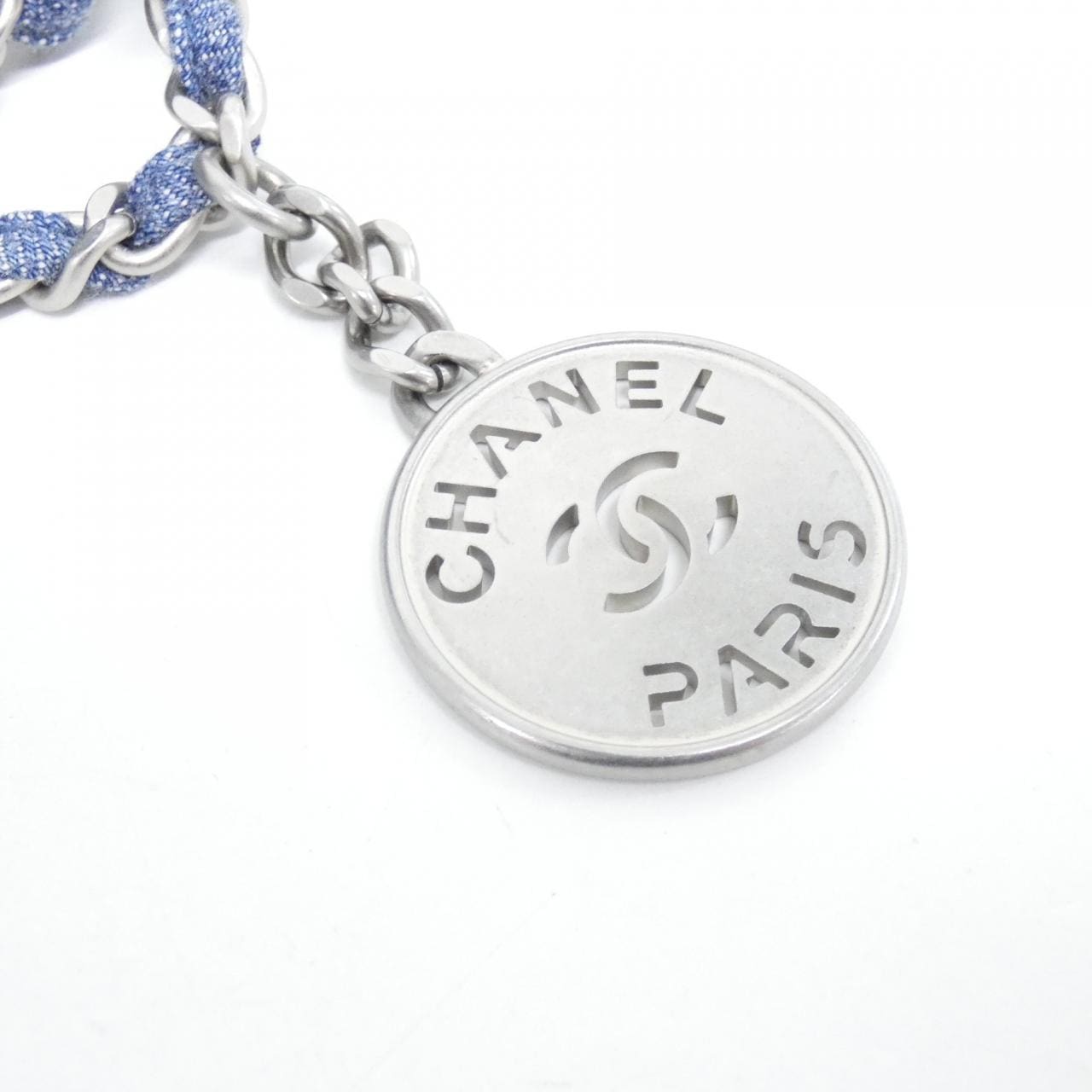 CHANEL Chanel 22 AS3980 Handbag Denim 5