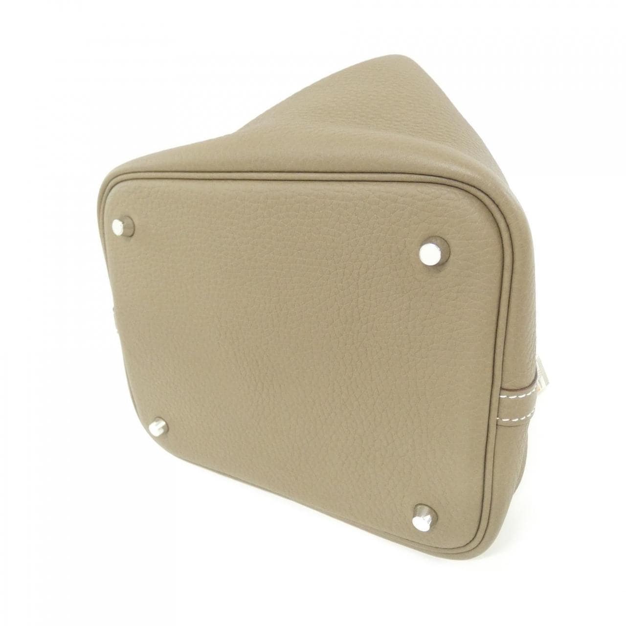 HERMES Picotin 060991CK Handbag Clemence 2