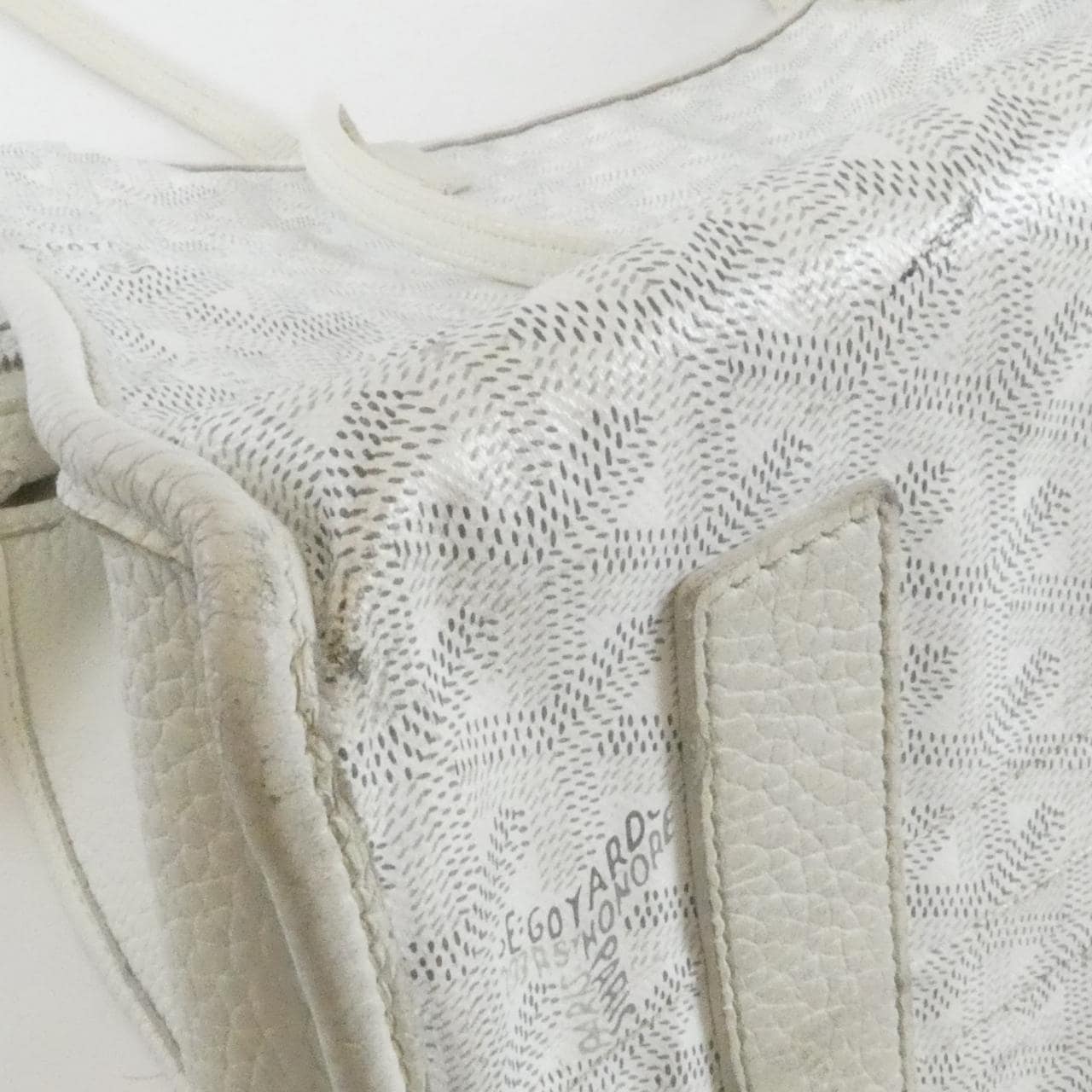 GOYARD ACHS HARD Handbag Canvas 2