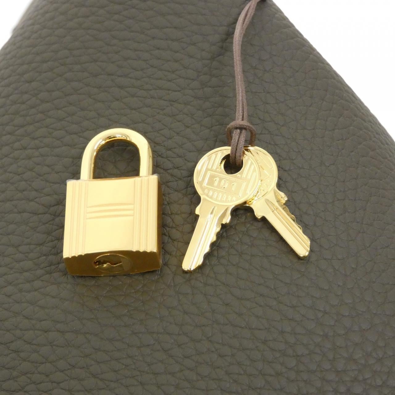 HERMES Picotin 056289CC Handbag Clemence 3