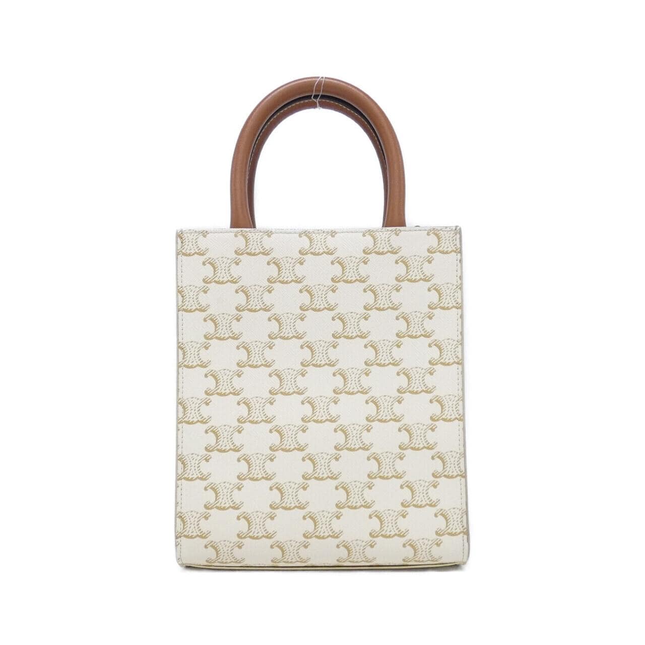 CELINE Cabas 194372BZK Handbag Canvas 2