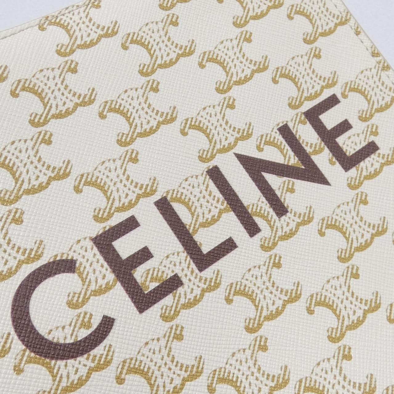 CELINE Cabas 194372BZK Handbag Canvas 5
