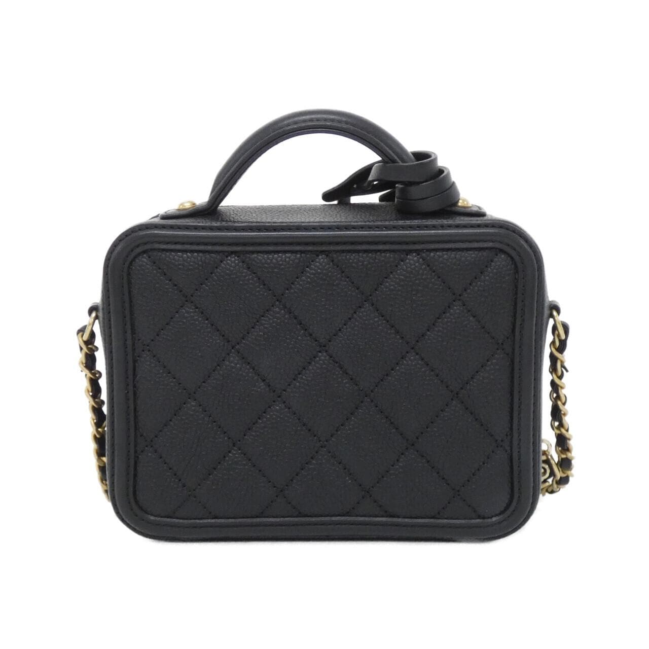 CHANEL 93342 Shoulder Grained Calfskin 2