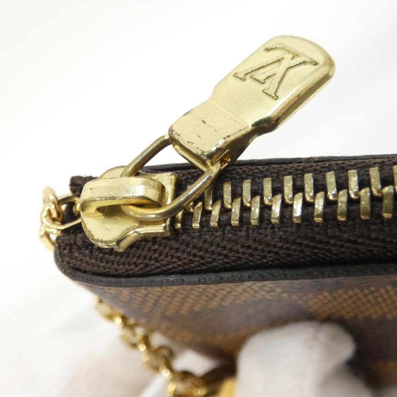LOUIS VUITTON Pochette N62658 Coin Case Damier 2