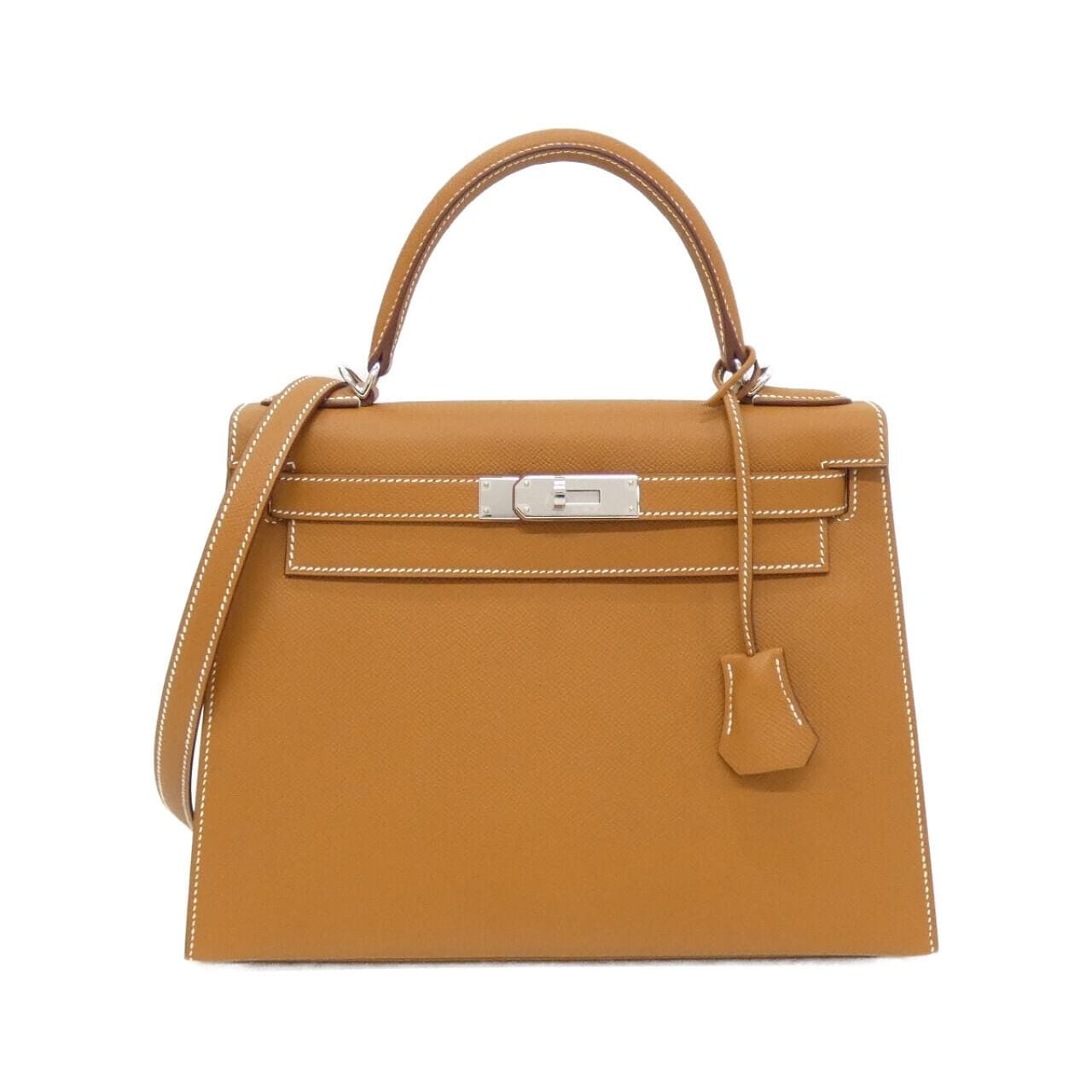 HERMES Kelly 042319CK Handbag Epsom