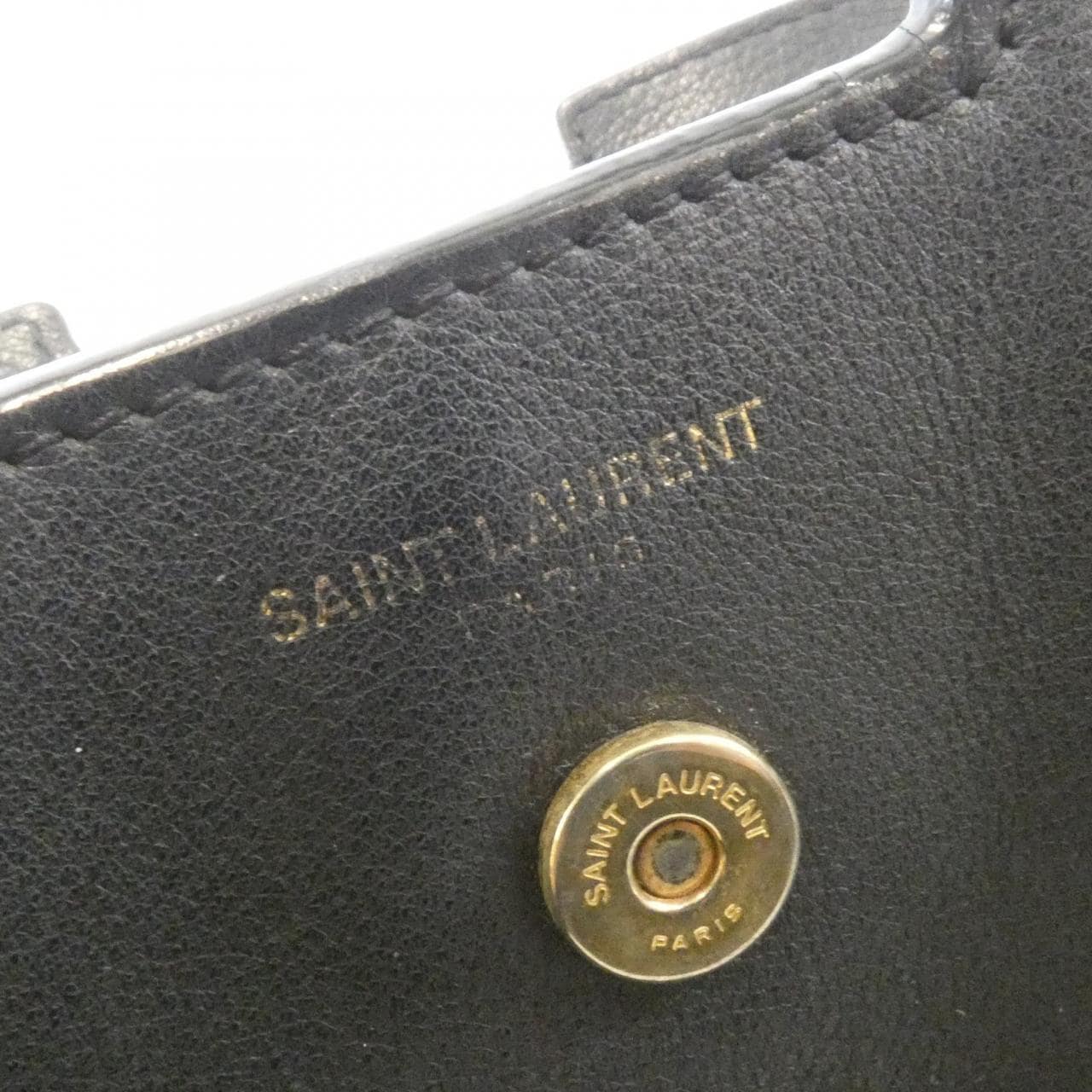 SAINT LAURENT Cabas 424868 BJ50J Handbag Monogram 4
