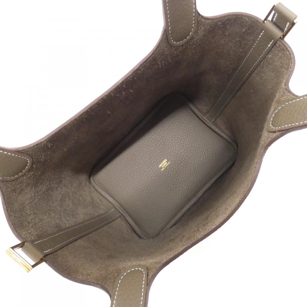 HERMES Picotin 056289CC Handbag Clemence 5