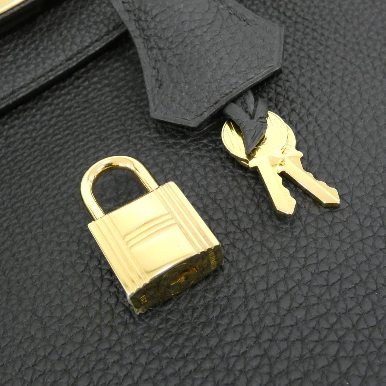 HERMES Birkin 044577CD Handbag Togo 4