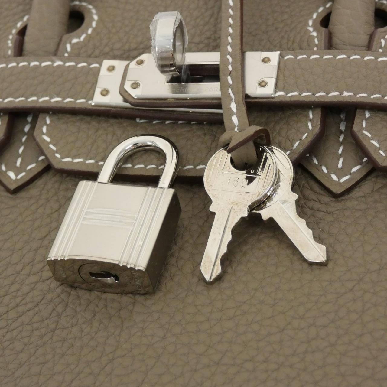 HERMES Birkin 041344CK Handbag Togo 4