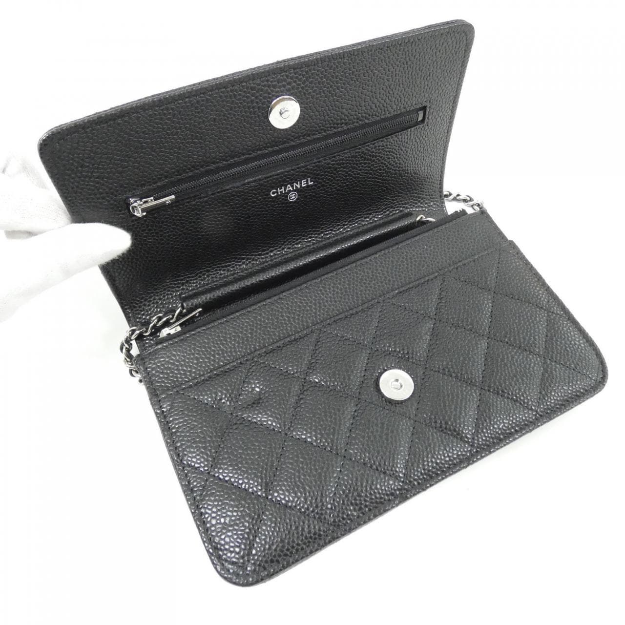 CHANEL Timeless Classic AP0250 Wallet Grained Calfskin 7