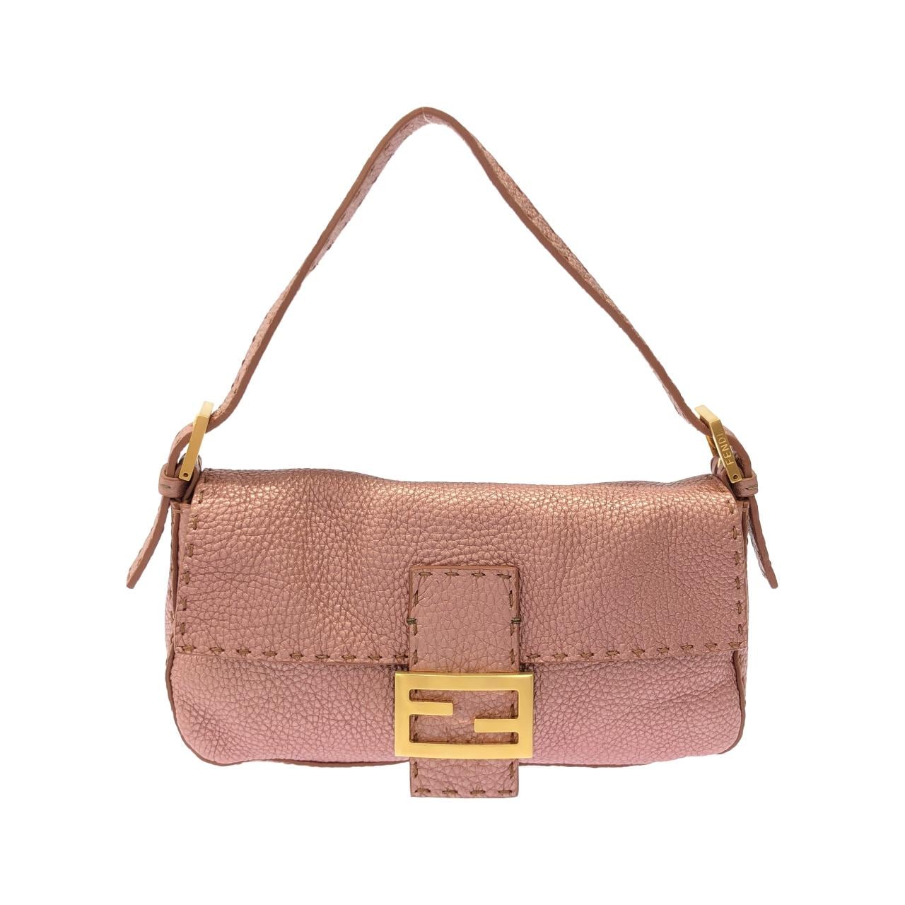 FENDI Baguette 8BR101 YF4 Shoulder Leather