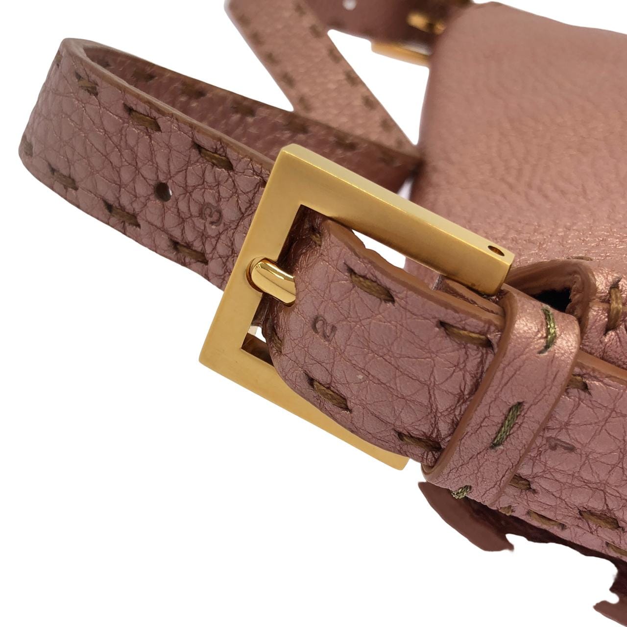 FENDI Baguette 8BR101 YF4 Shoulder Leather 5