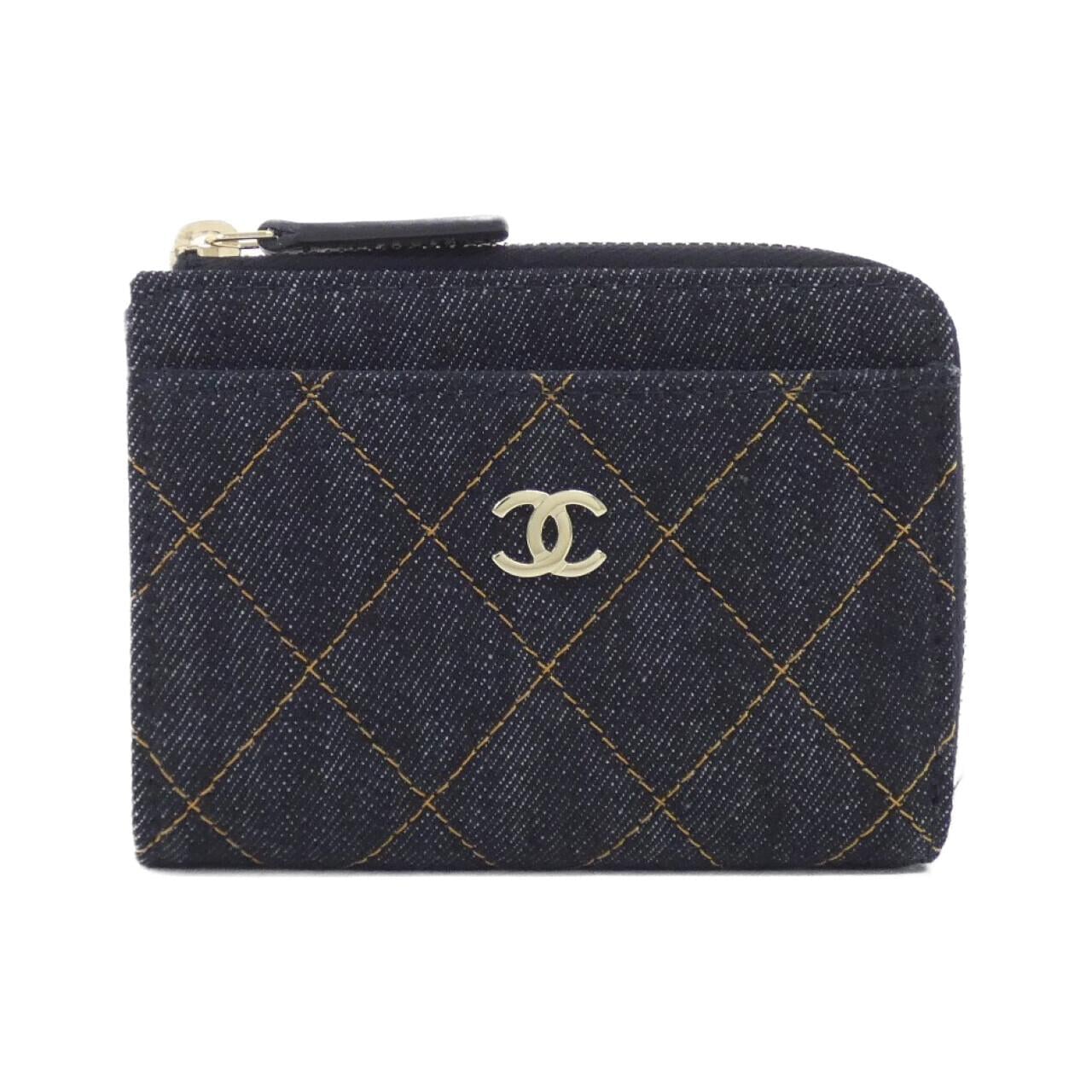 CHANEL Timeless Classic AP4893 卡片套 牛仔布