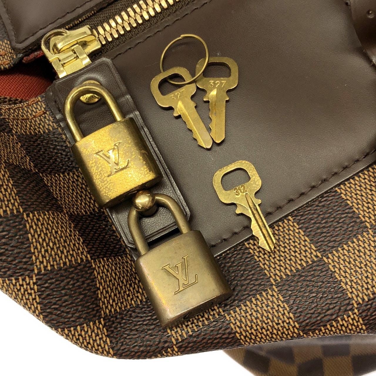 LOUIS VUITTON N41165 波士頓包 Damier 4