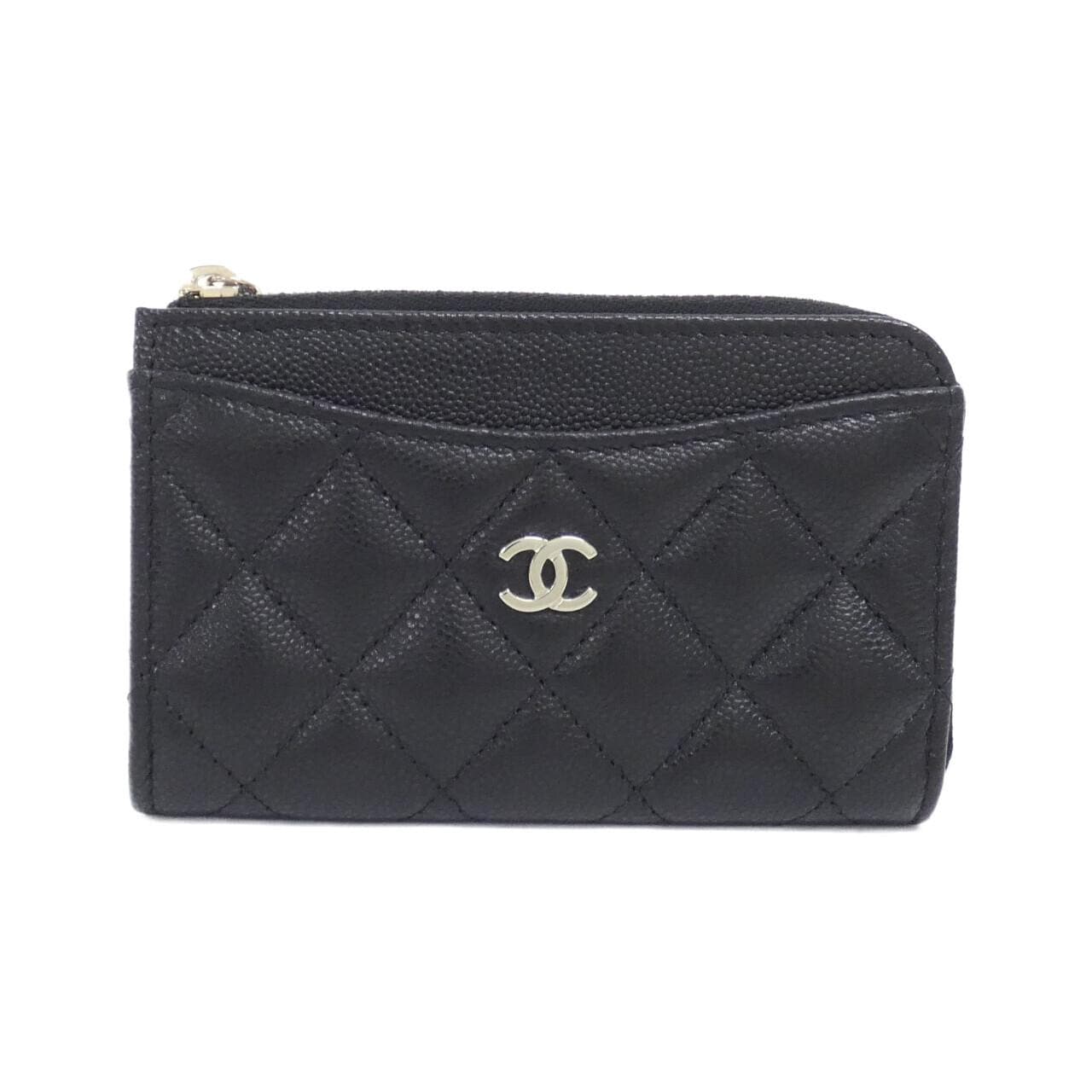 CHANEL Timeless Classic AP3179 Card Case Grained Calfskin