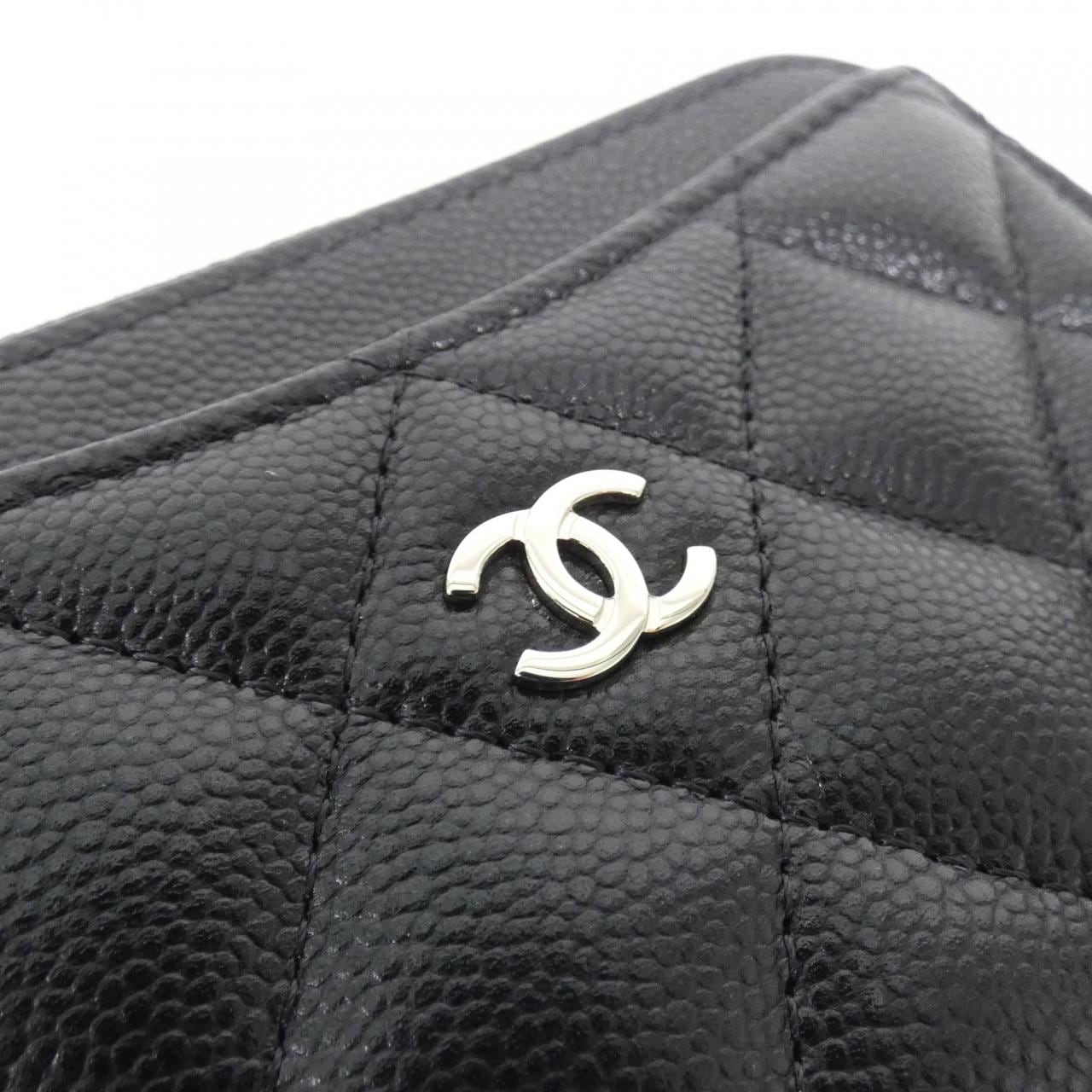 CHANEL Timeless Classic AP3179 Card Case Grained Calfskin 4
