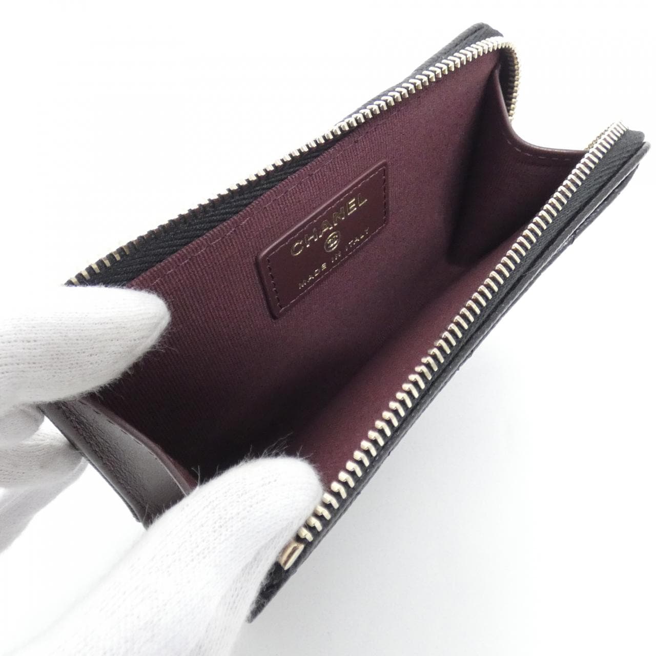 CHANEL Timeless Classic AP3179 Card Case Grained Calfskin 5