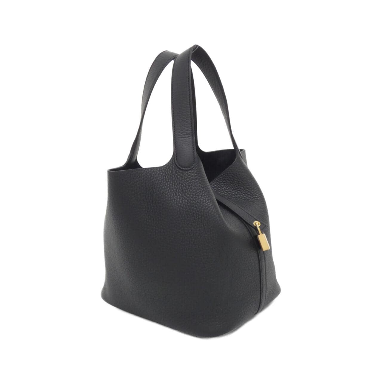 HERMES Picotin 060991CC Handbag Clemence