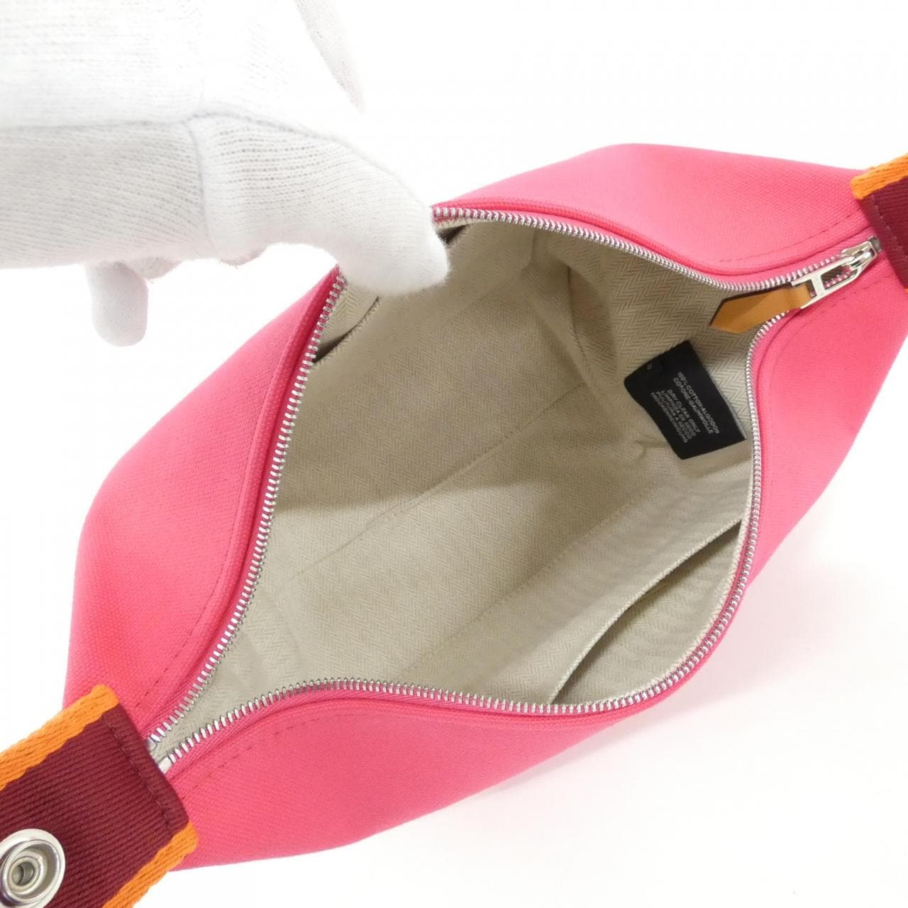 HERMES 103222M Pouch Canvas 6