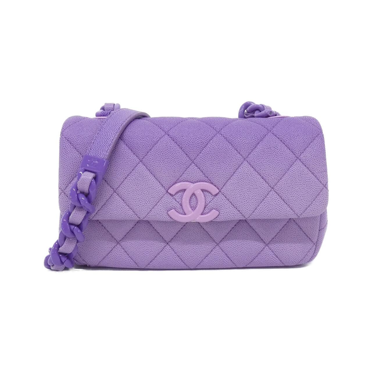 CHANEL AS4598 Shoulder Grained Calfskin