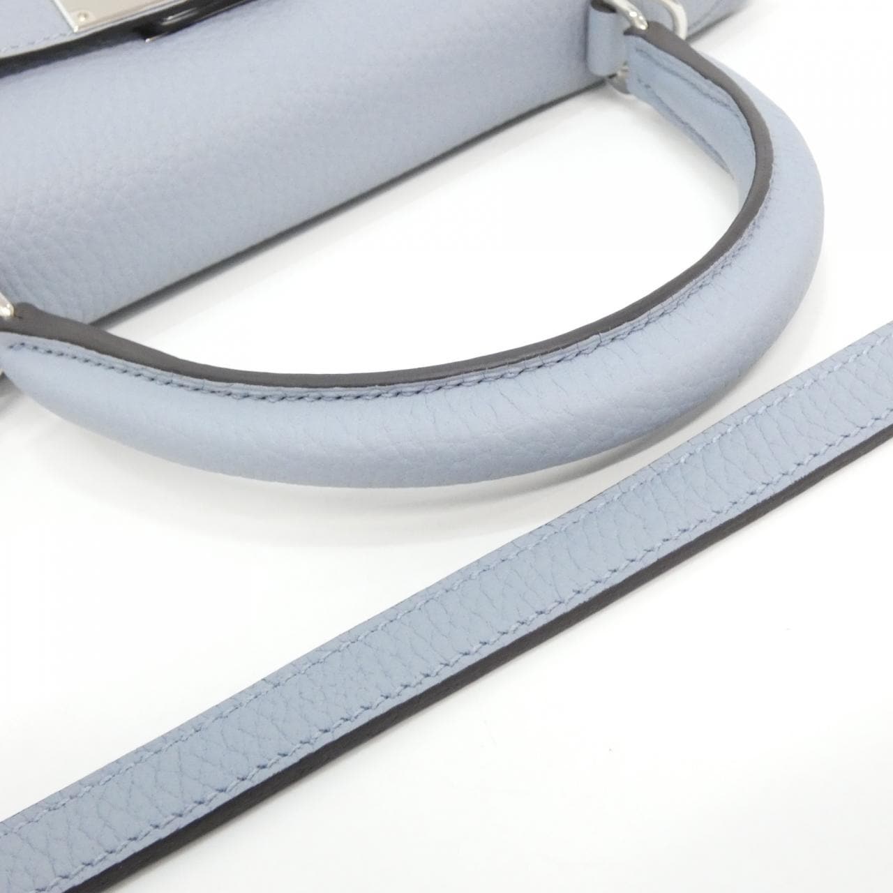 HERMES Kelly 028693CK Handbag Clemence 5