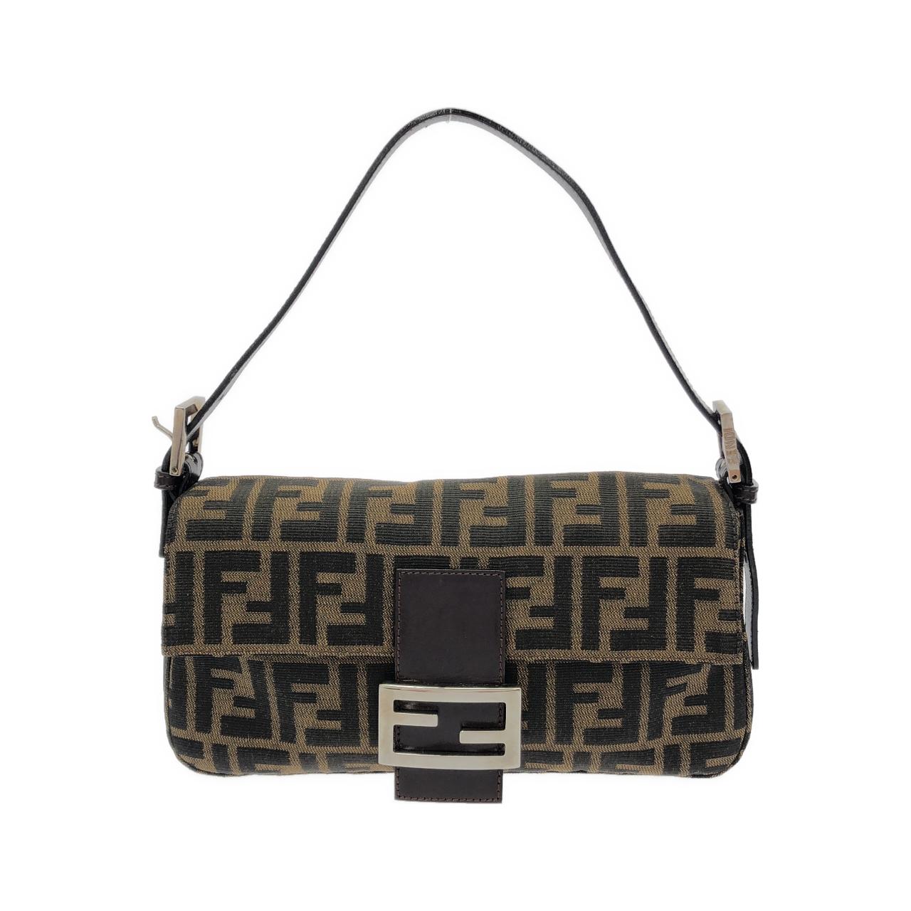 FENDI Baguette 26424 Shoulder Canvas