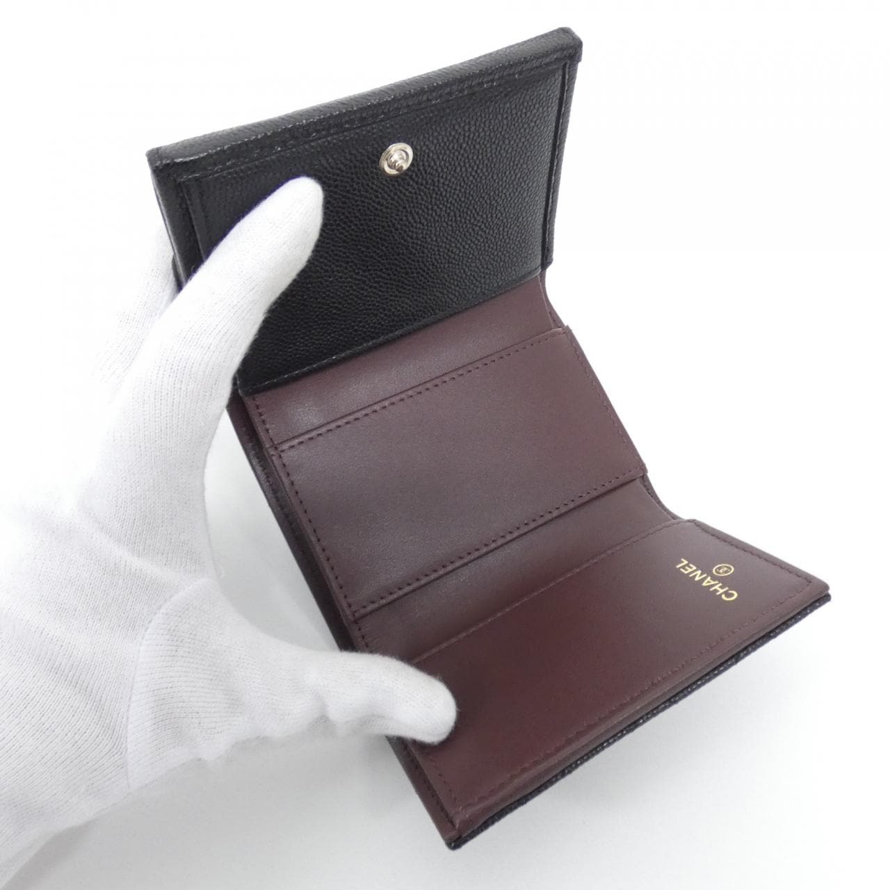 CHANEL Timeless Classic AP0230 Wallet Grained Calfskin 4