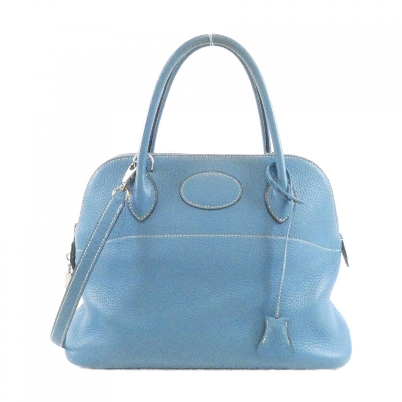 HERMES Bolide 073419CK Handbag Clemence