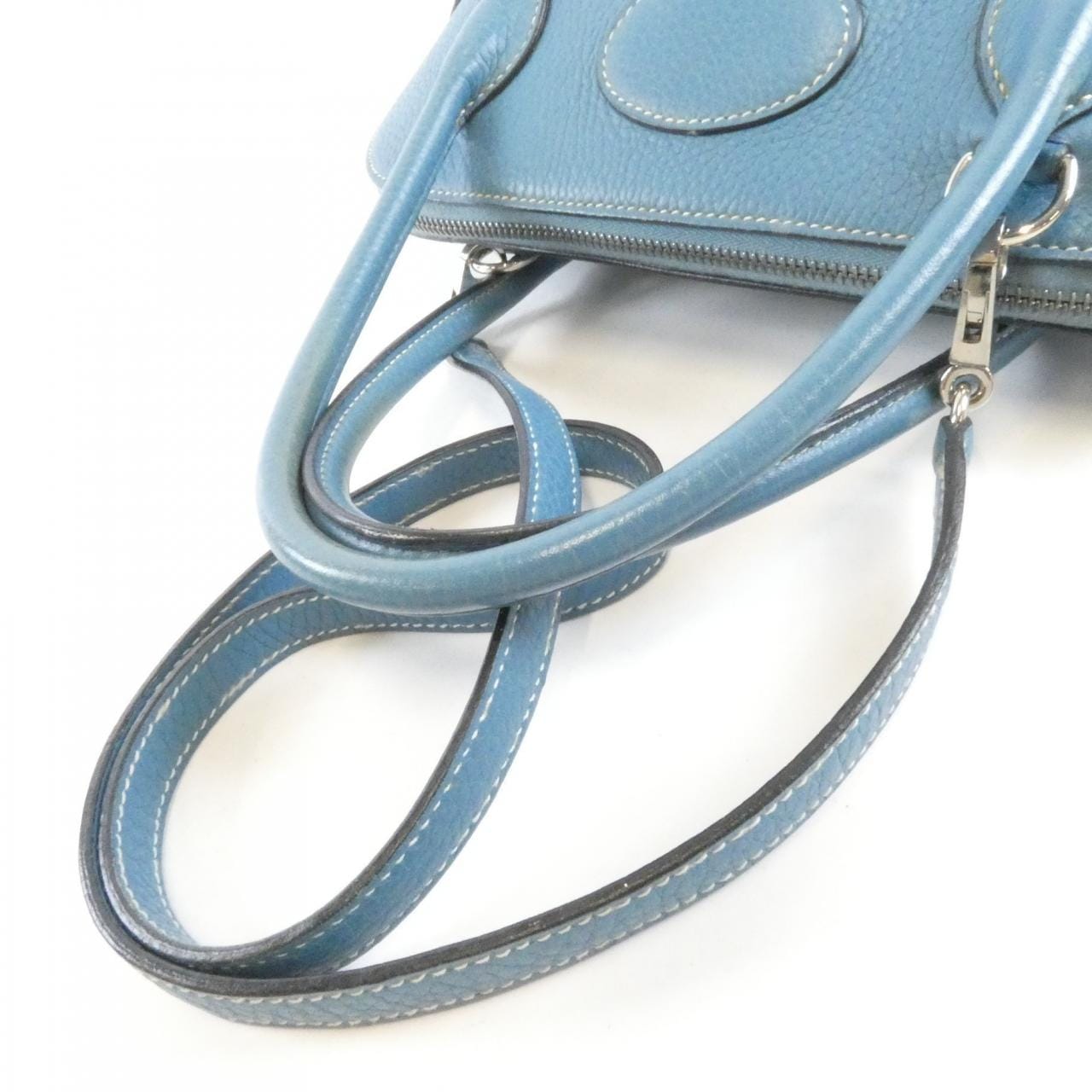 HERMES Bolide 073419CK Handbag Clemence 7