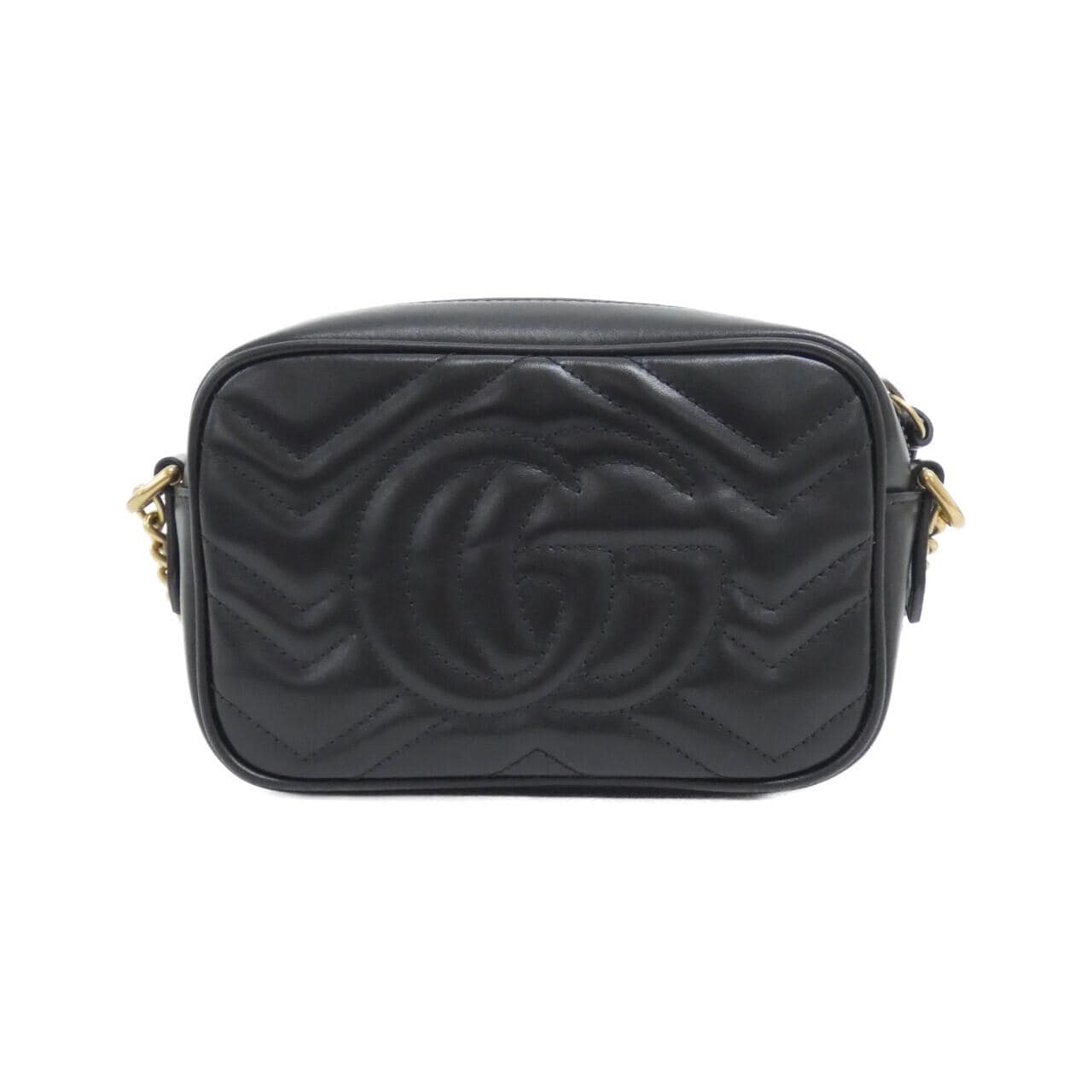 GUCCI GG Marmont 448065 DTD1T Shoulder Leather 2