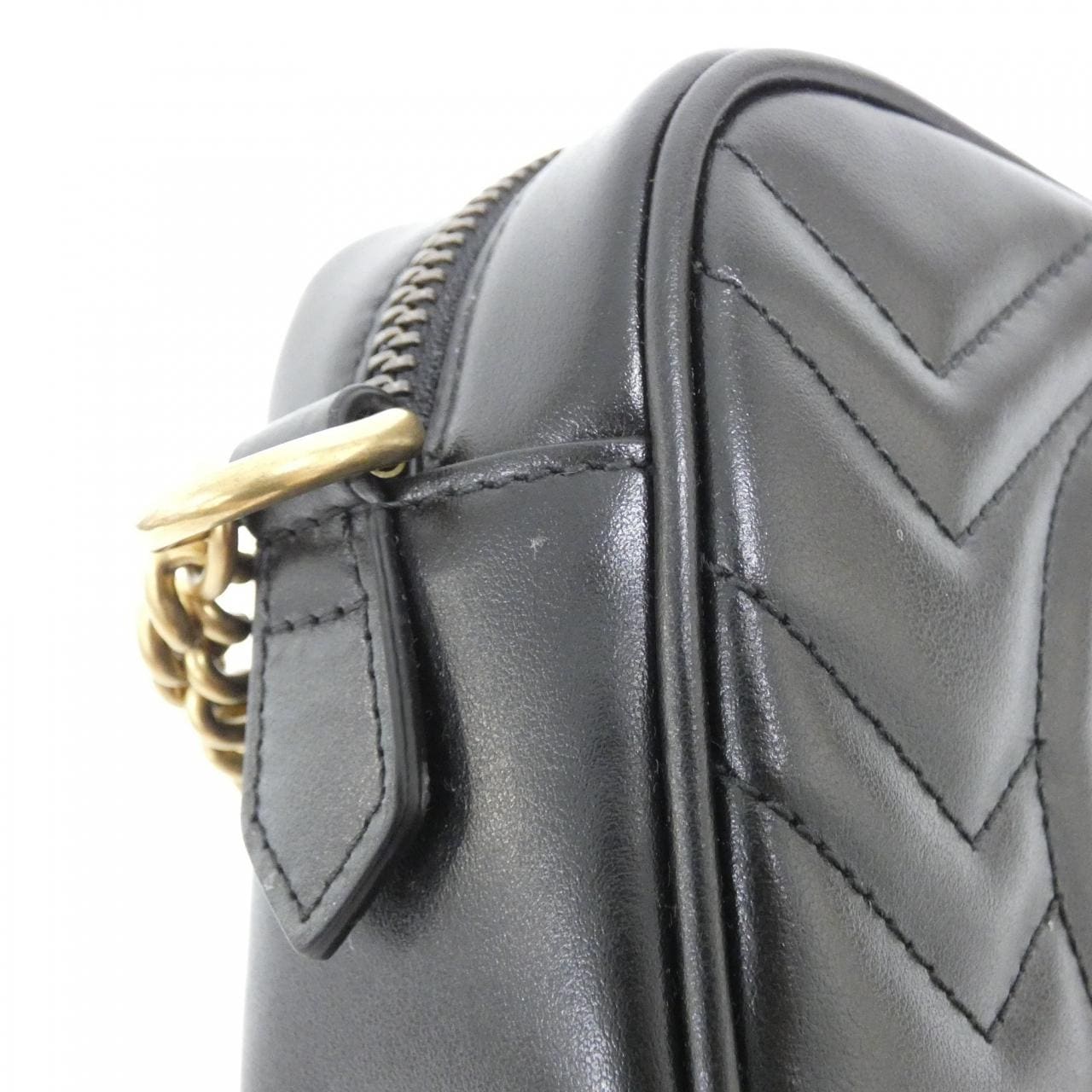 GUCCI GG Marmont 448065 DTD1T Shoulder Leather 4