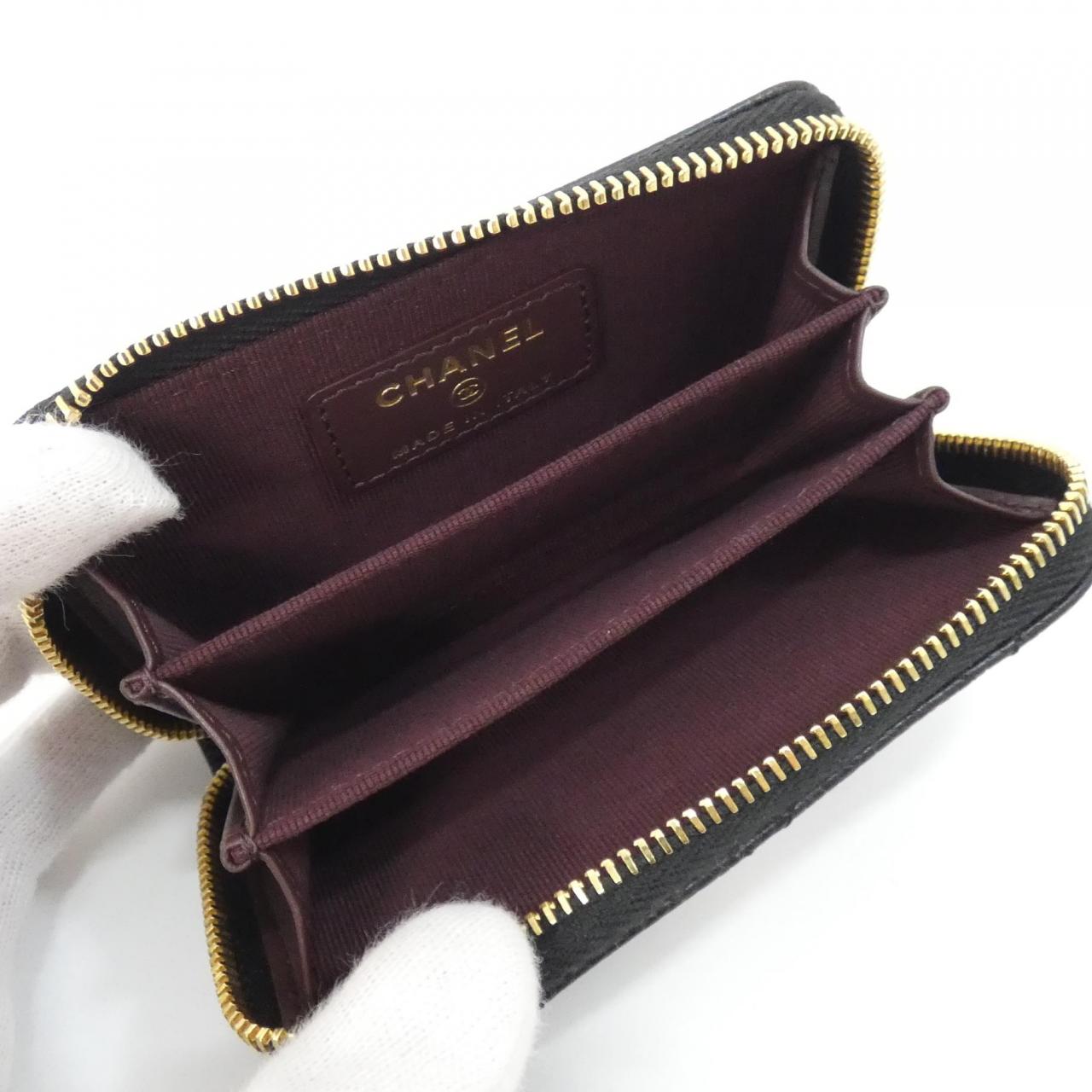 CHANEL Timeless Classic AP0216 散紙包 荔枝紋牛皮 4