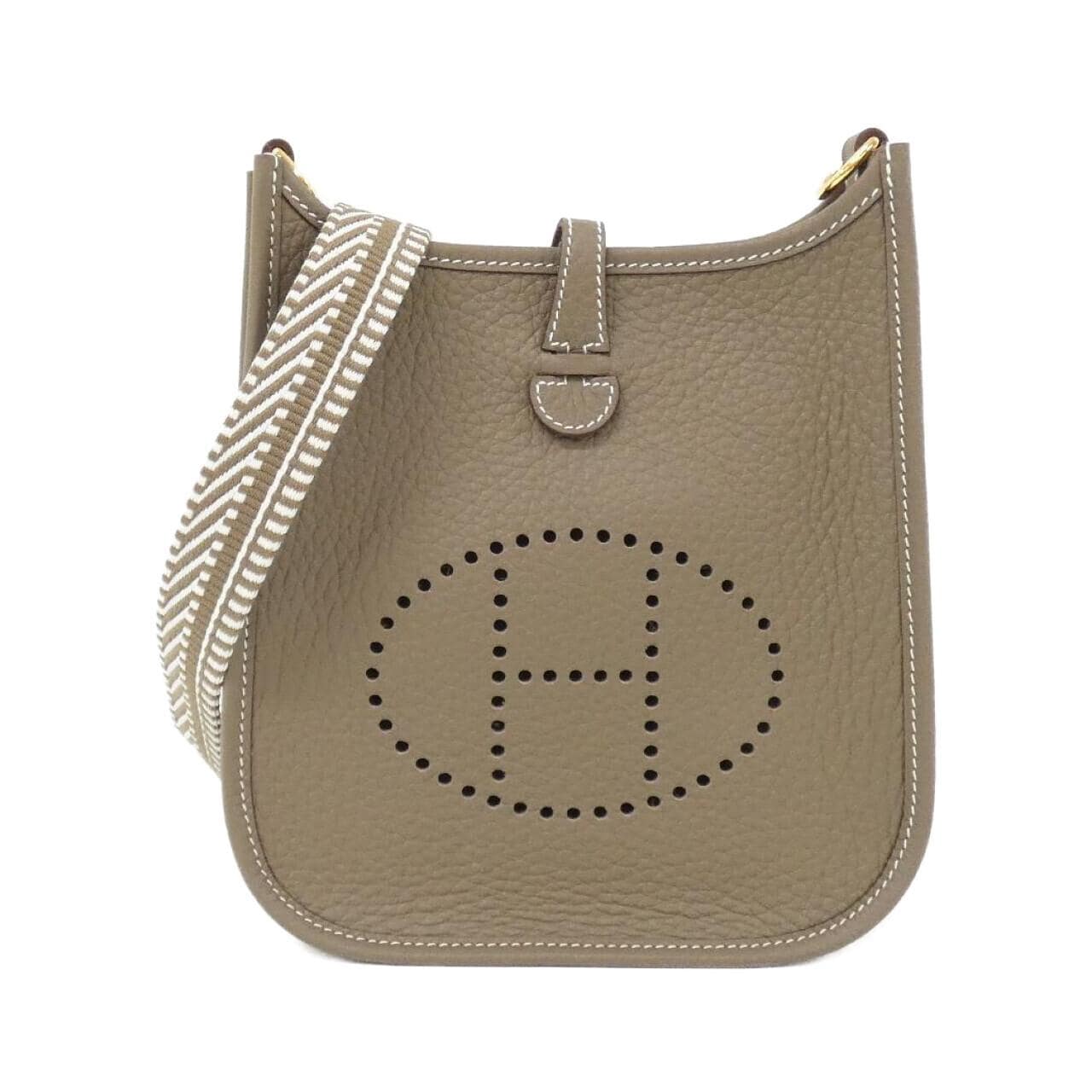 HERMES Evelyne 060775CC Shoulder Clemence