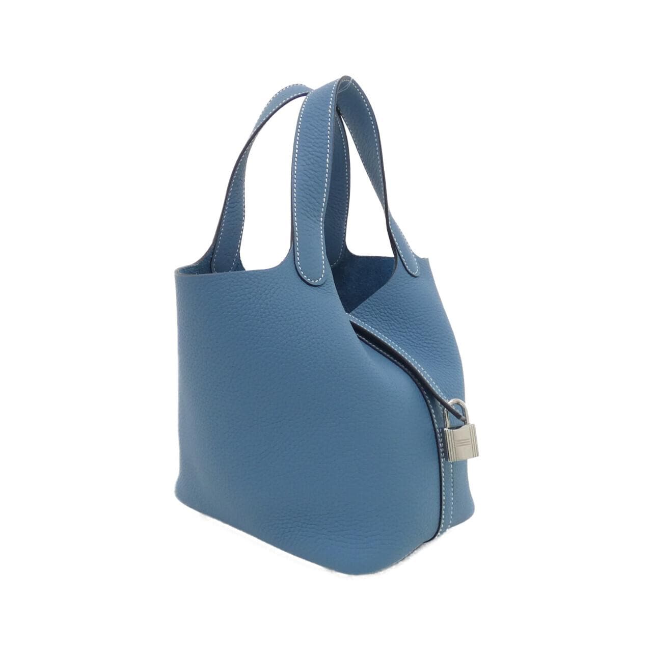 HERMES Picotin 056289CK Handbag Clemence