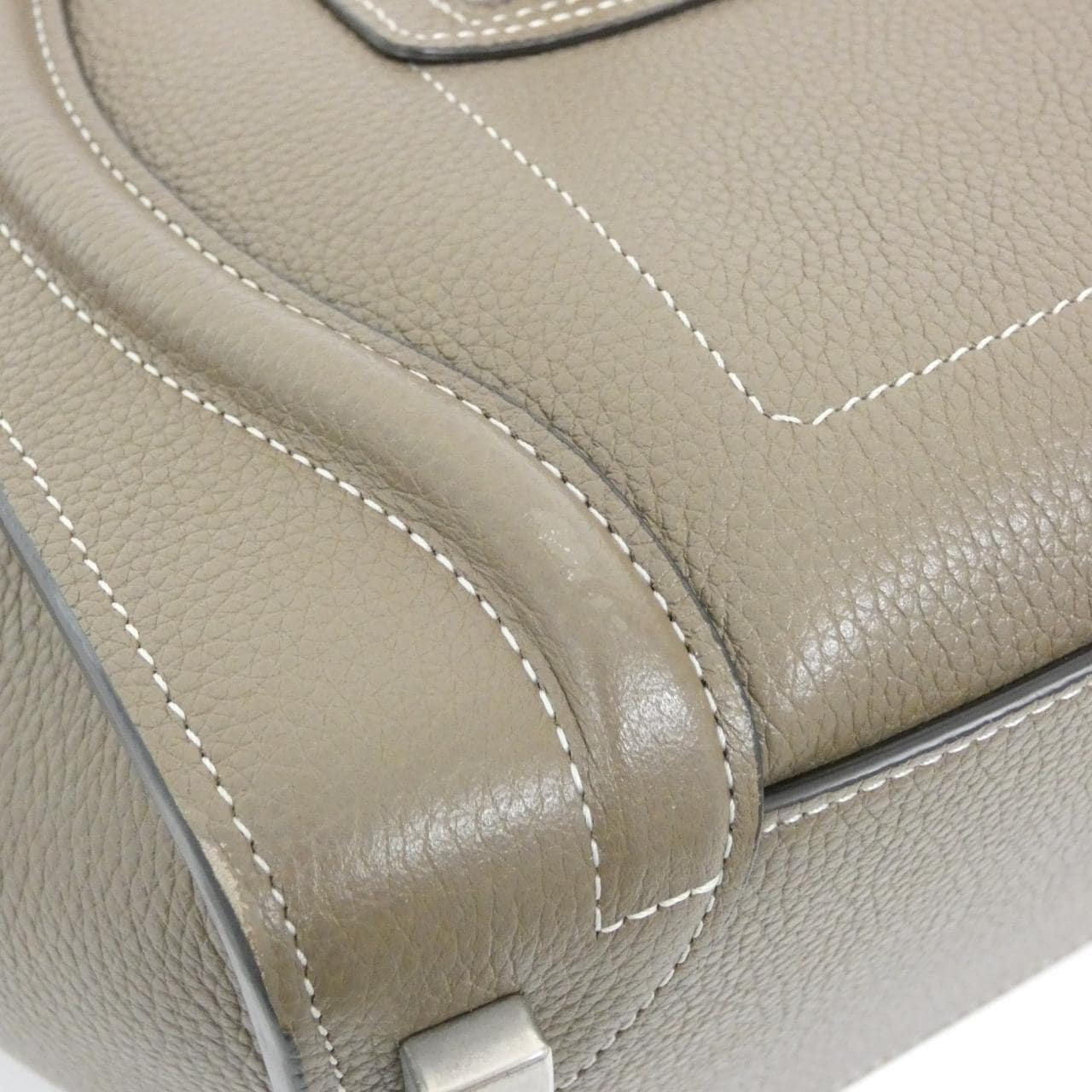 CELINE Luggage 189793DRU Handbag Leather 4